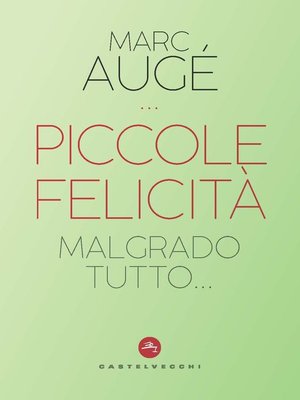 cover image of Piccole felicità